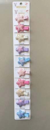 HEBILLAS DE ESTRELLAS